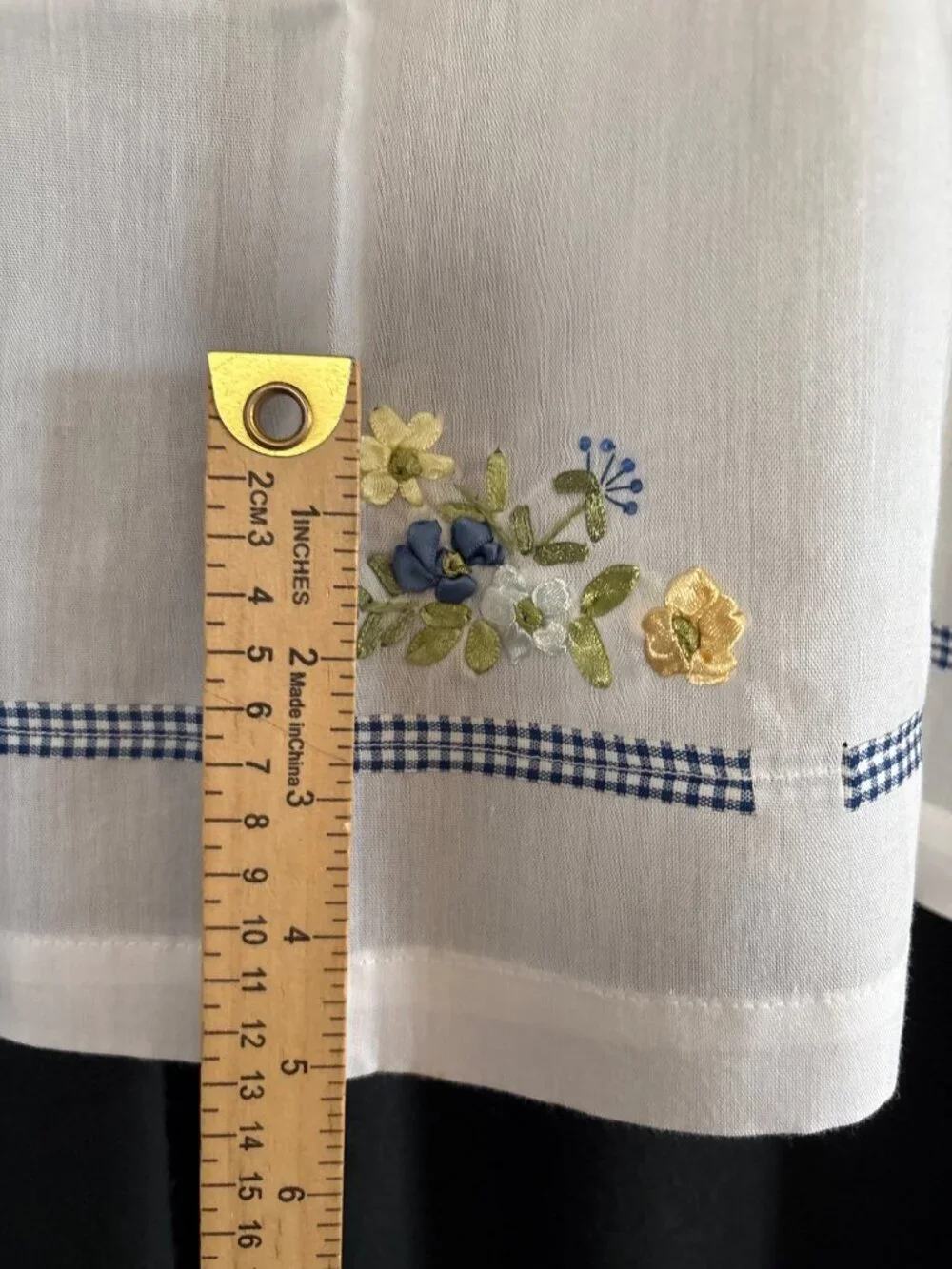 White Window Valance 60